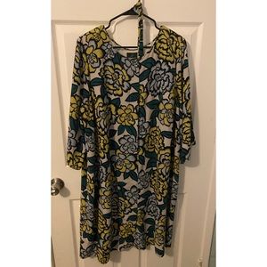 Floral Adrianna Papell Dress in the size 20W